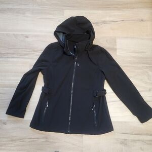Women's Black Coat Jacket